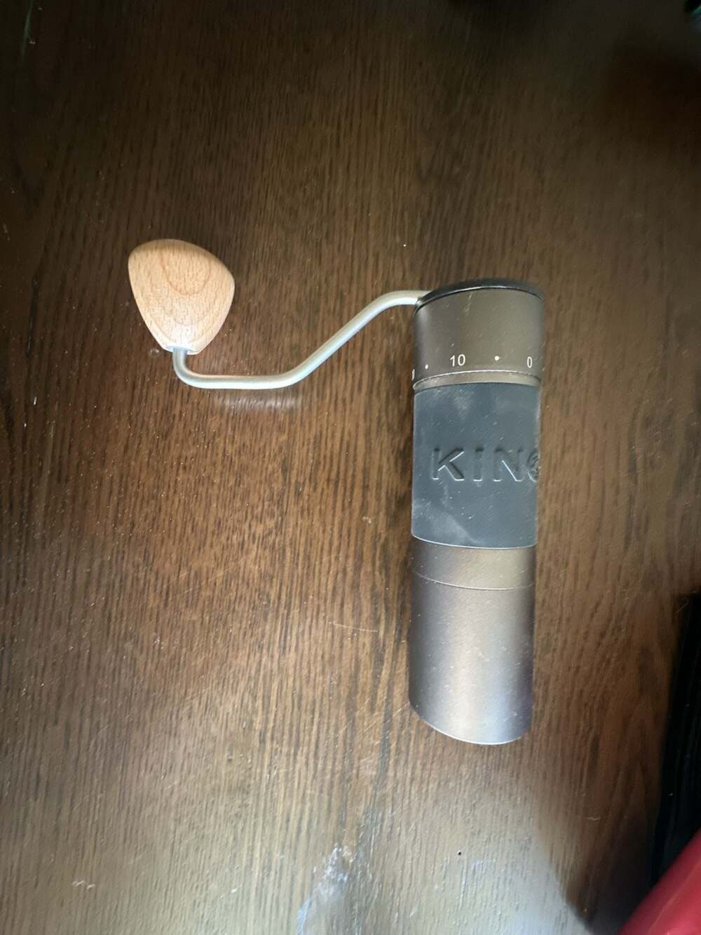 KINGrinder K2 Manual Coffee Grinder Iron Grey